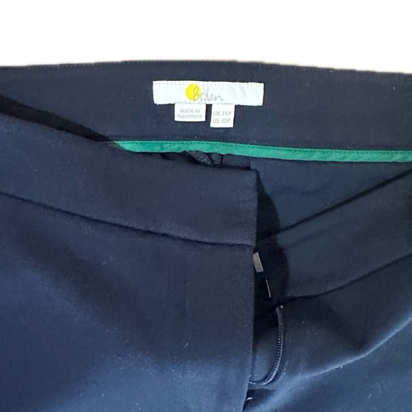 Boden Hampshire 7/8 Pants Navy Size 14 Petite - Picture 4 of 4